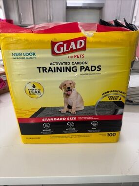 for Pets Activated Carbon Training Pads - Yellow (100 Count)